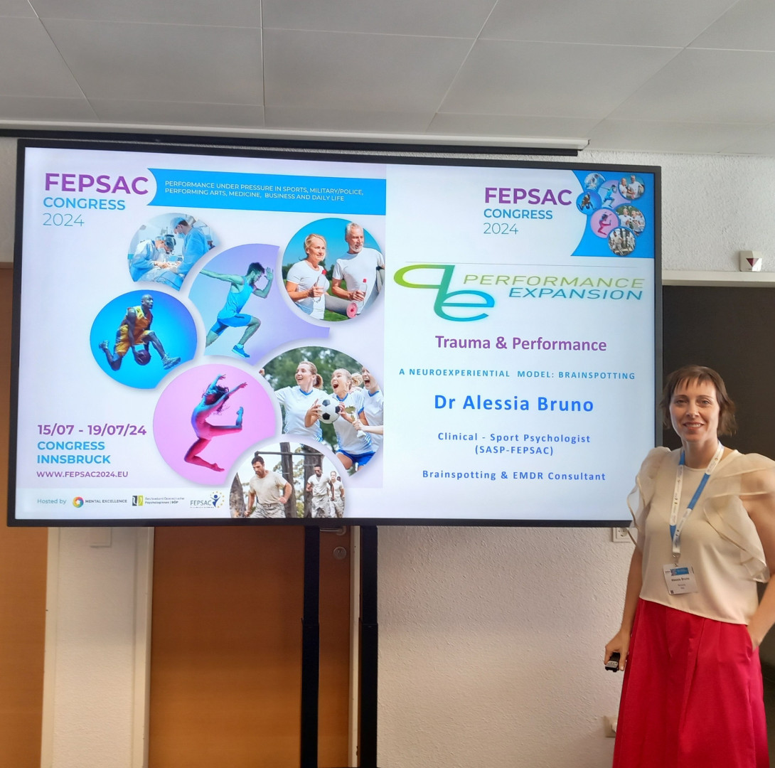 Dr Alessia Bruno speaker at the FEPSAC International Congress